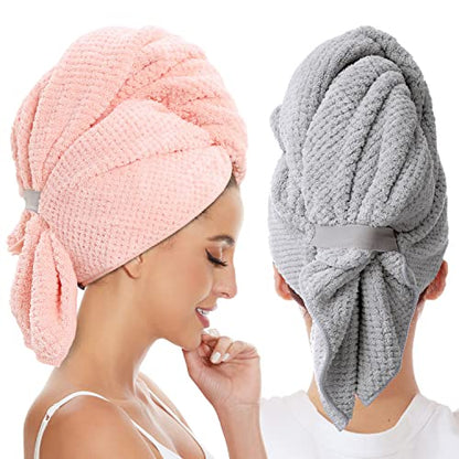 Essential Microfiber Hair Towel Wrap